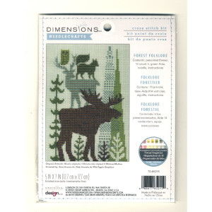 Dimensions counted cross stitch kit "Forest...