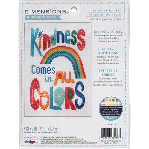 Dimensions counted cross stitch kit "Kindness...