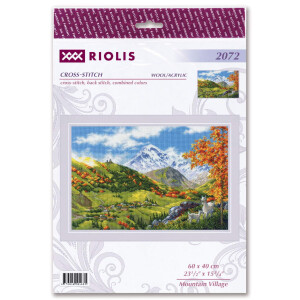 Riolis counted cross stitch kit "Mountain...