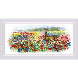 Riolis counted cross stitch kit "Blooming...