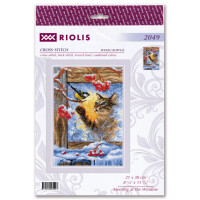 Riolis counted cross stitch kit "Meeting at the Window", 21x30cm, DIY