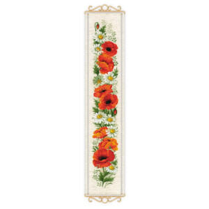 Riolis counted cross stitch kit "Poppies and...