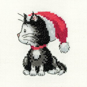 Heritage counted cross stitch kit Aida "Black and...