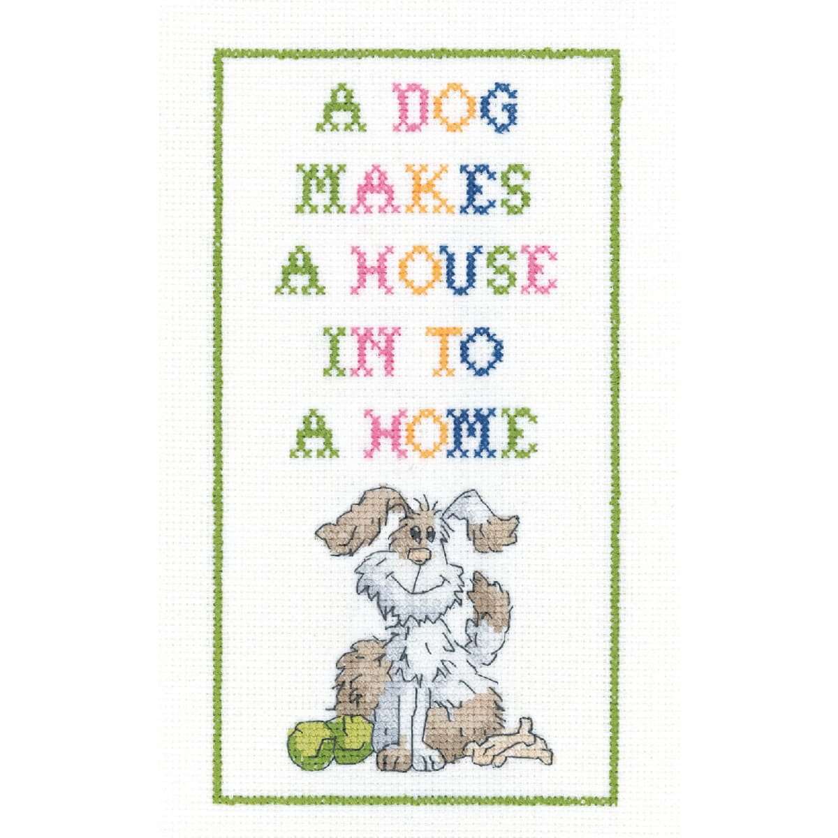 Heritage counted cross stitch kit Aida "House in to...