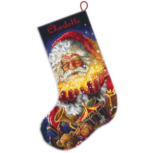 Letistitch kit de punto de cruz "Christmas stocking...