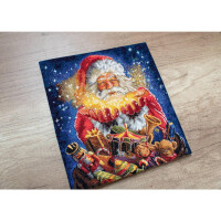 Letistitch borduurpakket "Christmas Miracle", geteld, DIY, 29x30cm