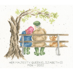 Bothy Threads counted cross stitch kit "Her Majesty...