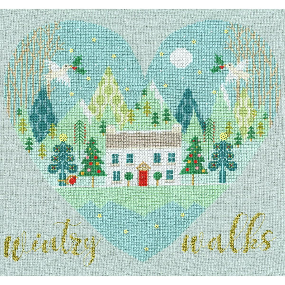 Bothy Threads counted cross stitch kit "Wild At...