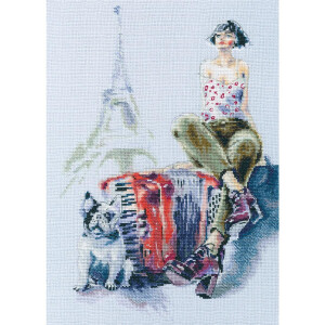 RTO counted cross stitch kit "In French",...