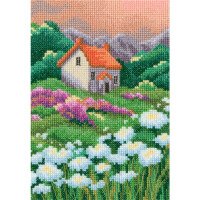 RTO counted cross stitch kit "Summer colours I", 12x17cm, DIY