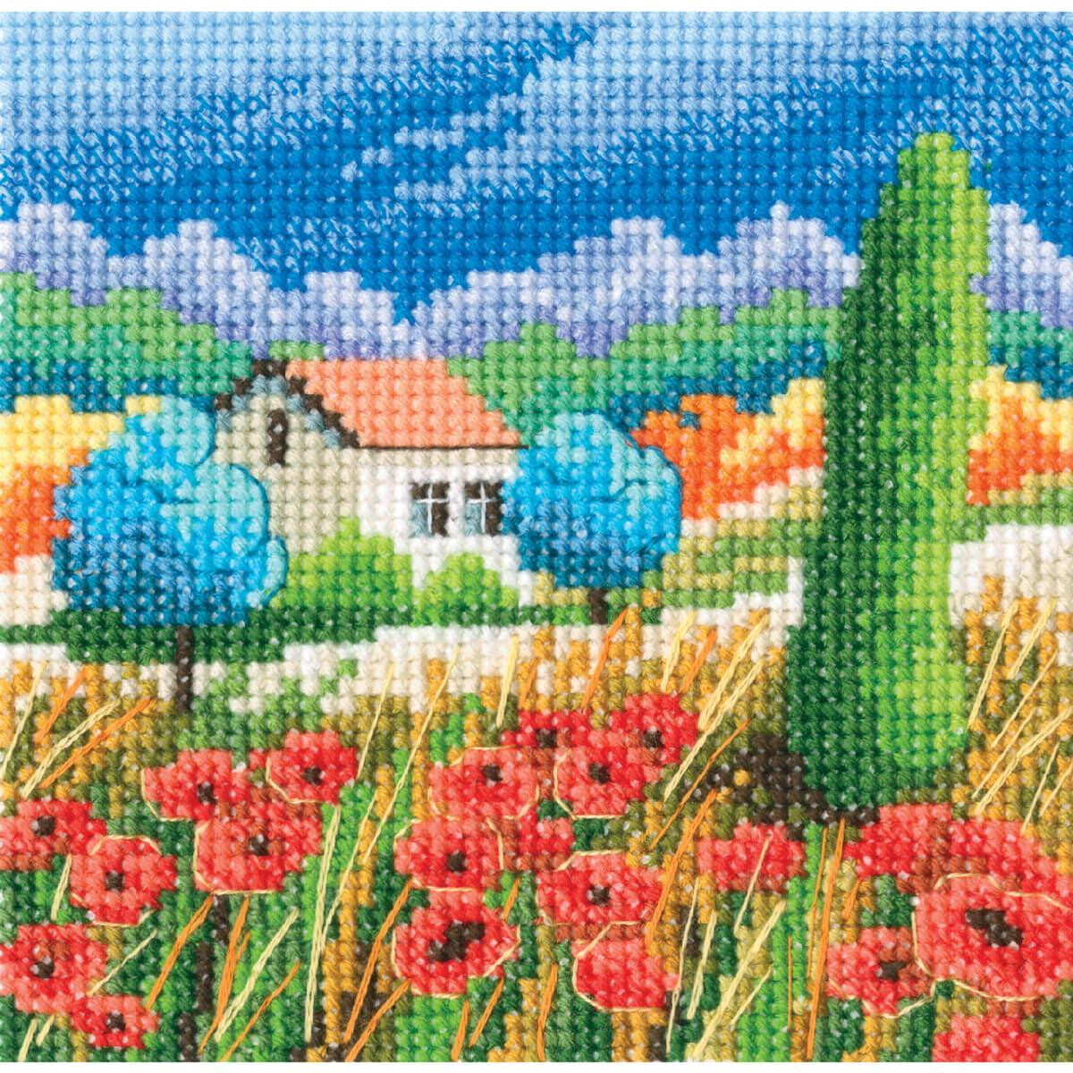 RTO counted cross stitch kit "Summer colours...