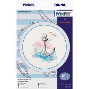 Panna counted cross stitch kit "Sea Anchor",...