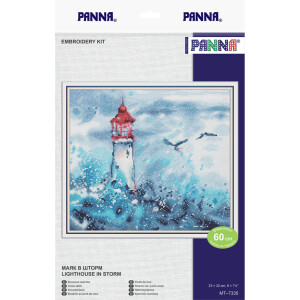 Panna counted cross stitch kit "Lighthouse in...