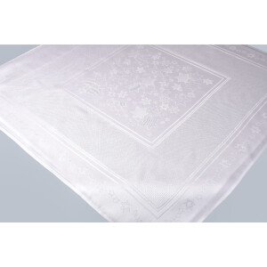 Tablecloth „Noel“ damask with embroidery...