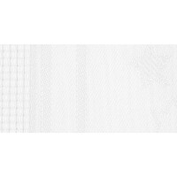 Runner da tavolo „Stelle“ damascato con campo da ricamo in Aida per punto croce, 40x100cm, 663510, bianco