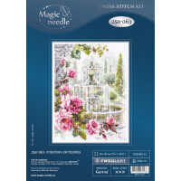 Magic Needle Zweigart Edition counted cross stitch kit "Fountain of Desires", 20x26cm, DIY