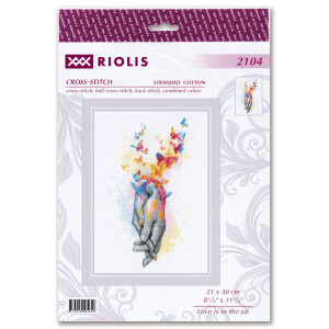 Riolis counted cross stitch kit "Love is in the...