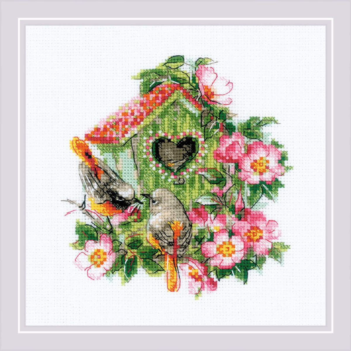 Riolis counted cross stitch kit "Happy...