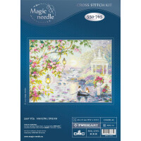 Magic Needle Zweigart Edition counted cross stitch kit "Amazing Dream", 40x31cm, DIY