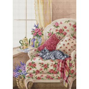 Luca-S counted cross stitch kit "Sweet Dreams",...