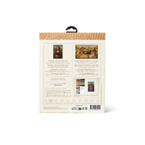 DMC stamped satin stitch kit "Louvre Mona Lisa &...