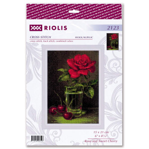Riolis Kreuzstich Set "Rose und...