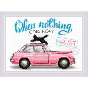 Riolis counted cross stitch kit "Go left",...