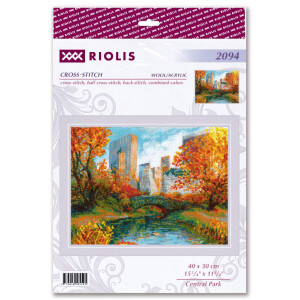 Riolis counted cross stitch kit "Central Park",...