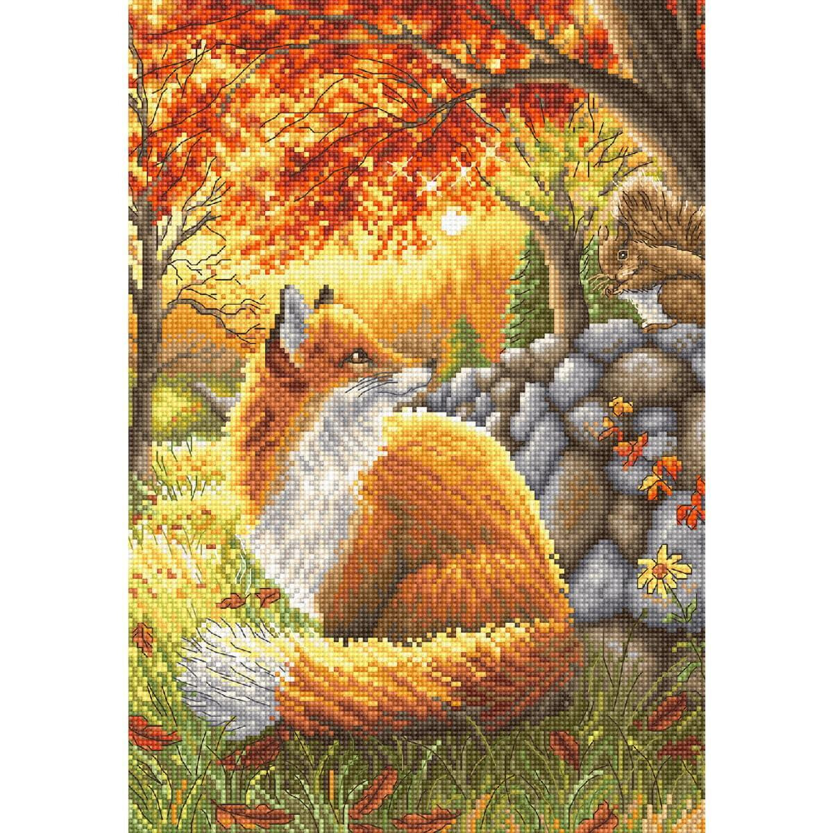 A Letistitch embroidery pack design features an autumn...