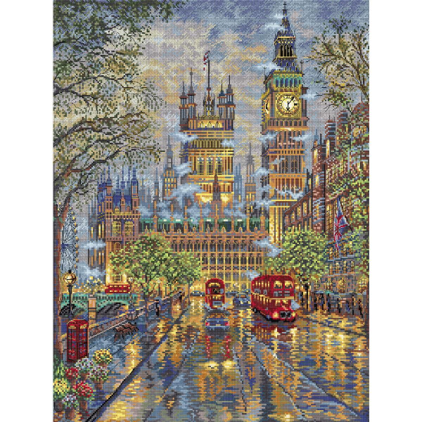 Letistitch counted cross stitch kit "The Palace", 44x33cm, DIY