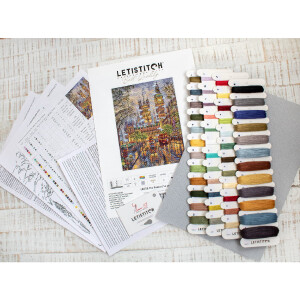 Letistitch counted cross stitch kit "The Palace", 44x33cm, DIY