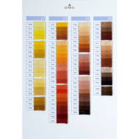 DMC color chart Laine Colbert (real yarns)