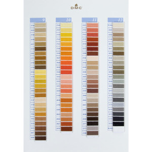 DMC color chart Retors Mat (genuine yarns)