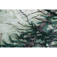 Panna kruissteek set "Hut in het bos", telpatroon, 20x20cm