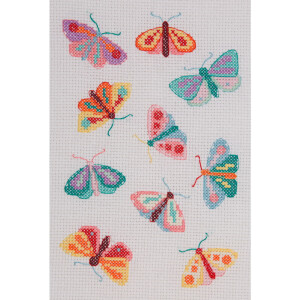 Anchor counted cross stitch kit "Moths &...