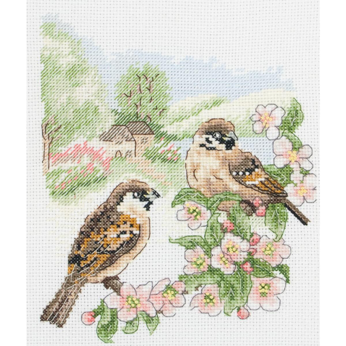 Anchor counted cross stitch kit "Spring...
