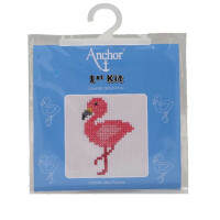 Anchor counted cross stitch kit "Florence First Kit", 10x10cm, DIY