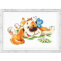 Magic Needle Zweigart Edition counted cross stitch kit "Bliss", 15x9cm, DIY