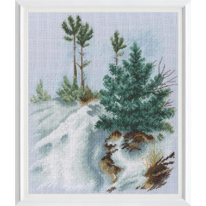 RTO counted cross stitch kit "Winter dream", 23x26,5cm, DIY