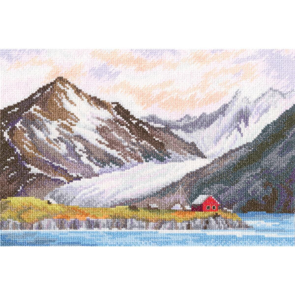 RTO Punto de Cruz "Wonderful North. Spitsbergen", dibujo para contar, 28,5x19,5cm
