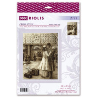 Riolis Kreuzstich Set "Altes Foto. Rendezvous", Zählmuster, 30x40cm