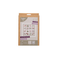 Anchor Freestyle Embroidery Pack "Linen Sampler", preimpreso, 25x25cm