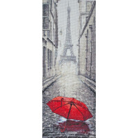 Abris Art counted cross stitch kit "Colors of Paris", 64x25cm, DIY