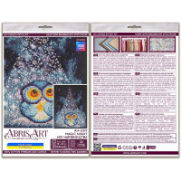 Abris Art counted cross stitch kit "Magic night", 18x24cm, DIY