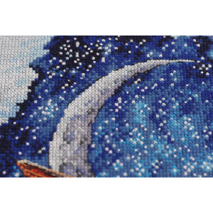 Abris Art counted cross stitch kit "Above the...