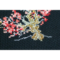 Набор для вышивания счетным крестом Abris Art "Япония-2", 15x10 см