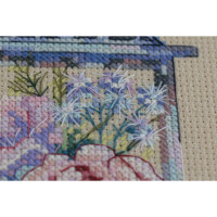 Abris Art counted cross stitch kit "Gentle light", 15x19cm, DIY