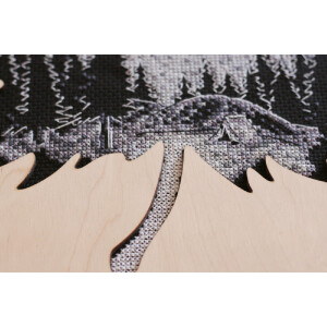 Abris Art telde Borduurpakket "In the Mountains", 29,7x29,7cm, DIY