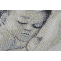 Abris Art counted cross stitch kit "The warmth of motherhood", 30x30cm, DIY