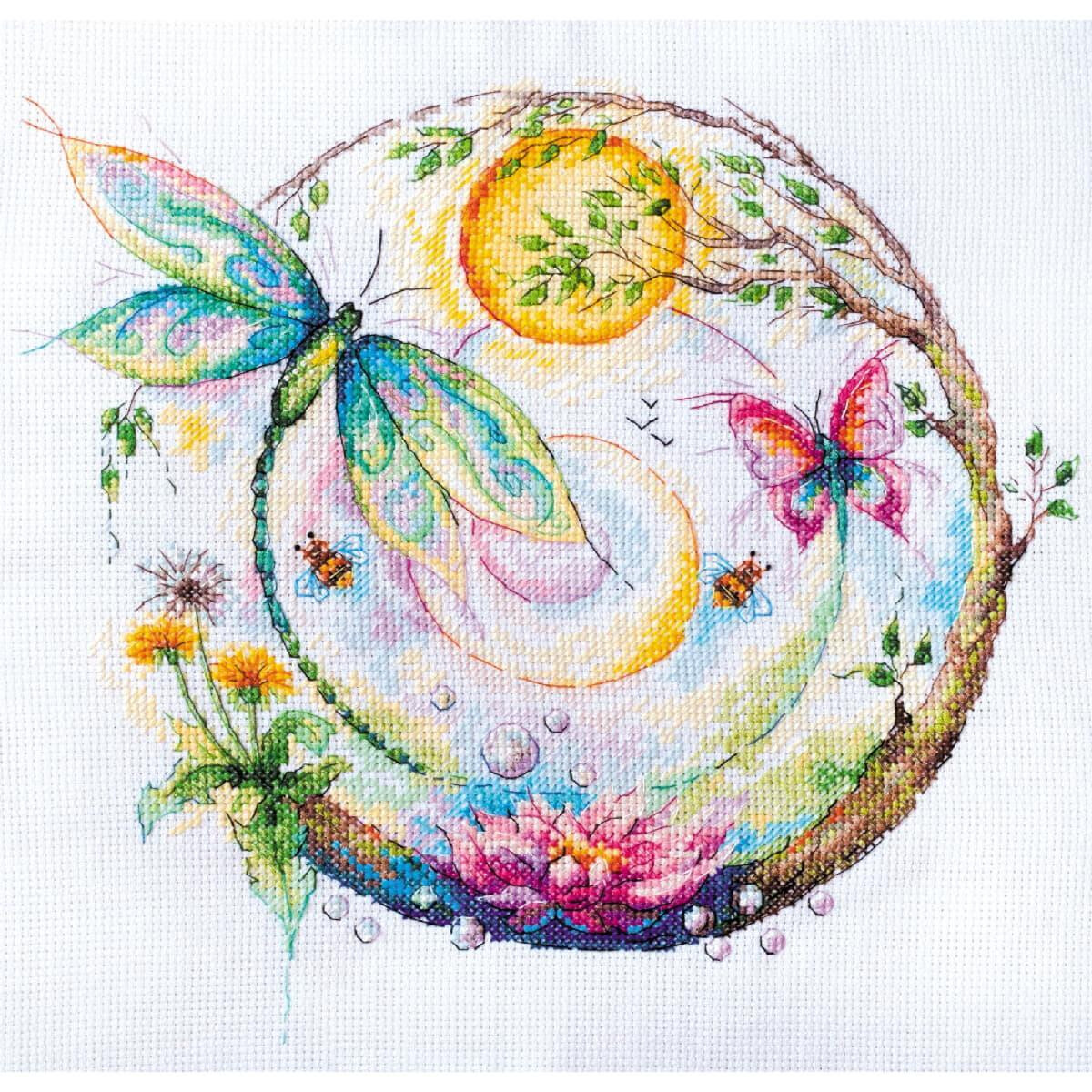 Abris Art counted cross stitch kit "Color...